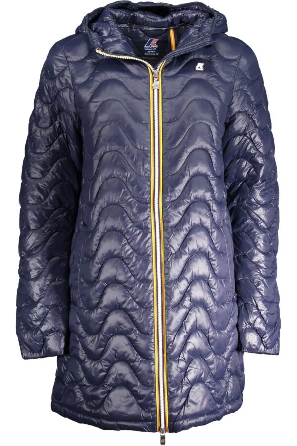 k-waygiubbottodonnablu_1.jpg K-WAY BLUE WOMEN'S JACKET
