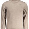 BROWN MEN'S K-WAY TURTLENECK