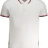 cavalliclasspolomanichecorteuomobianco_1.jpg CAVALLI CLASS MEN'S SHORT SLEEVED POLO SHIRT
