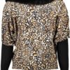 BLUGIRL BLACK WOMAN SWEATER