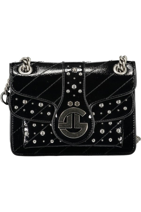 gaelleparistracolladonnanero_1.jpg GAELLE PARIS BLACK WOMAN SHOULDER BAG