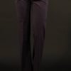 DENNY ROSE WOMEN'S PURPLE TROUSERS