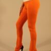 PATRIZIA PEPE LEGGINS WOMAN ORANGE