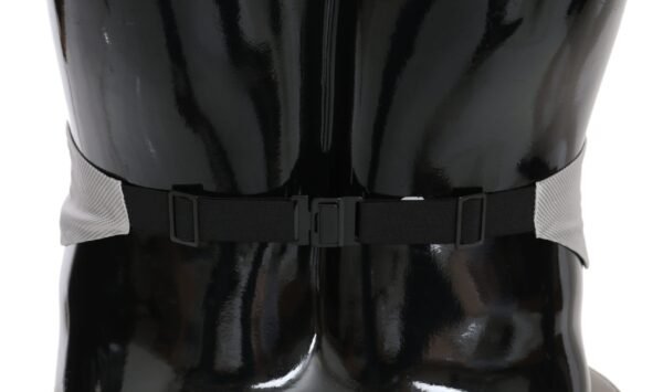 1188740.jpg Elegant Silk Gray Cummerbund