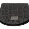 Exotic Gray Leather Condom Case Wallet