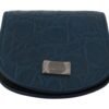 Sleek Blue Caimano Condom Case Wallet