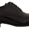 Elegant Wingtip Derby Oxford Shoes