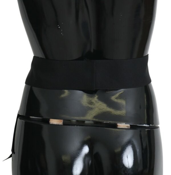 1545335.jpg Elegant Floral Crystal Ribbon Waist Belt