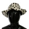 Chic Black Polka Dot Trilby Hat