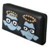 Elegant Black Leather Zip Wallet