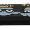 Elegant Black Leather Zip Wallet