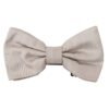 2963578.jpg Exquisite Silk Gray Bow Tie