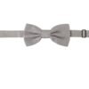 2963590.jpg Chic Gray Silk Bow Tie
