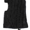 306780.jpg Elegant Black Sequined Hooded Scarf Wrap