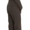 Beige Wool-Cotton Suit Set Chic Elegance