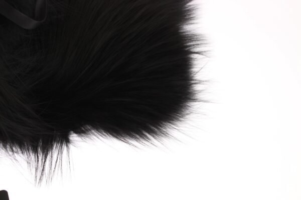 332952.jpg Black Fox Fur Chic Shoulder Wrap