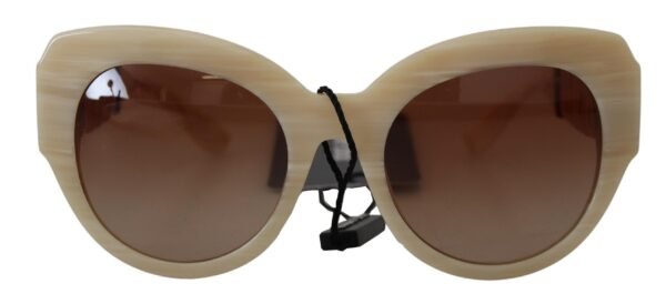 3684737.jpg Beige Chic Acetate Women's Sunglasses