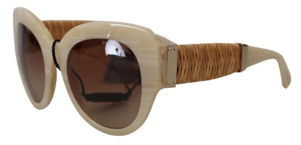 3684738.jpg Beige Chic Acetate Women's Sunglasses