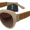 3684741.jpg Beige Chic Acetate Women's Sunglasses