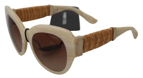 3684741.jpg Beige Chic Acetate Women's Sunglasses