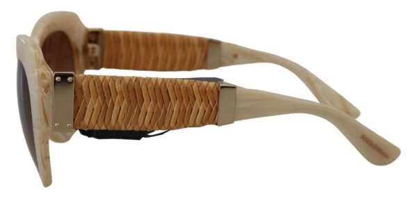 3684744.jpg Beige Chic Acetate Women's Sunglasses