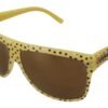 Stellar Chic Square Sunglasses in Yellow