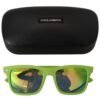 Acid Green Chic Full Rim Sunglasses