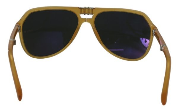 3768138.jpg Chic Yellow Aviator Acetate Sunglasses