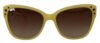 Chic Yellow Acetate Gradient Sunglasses