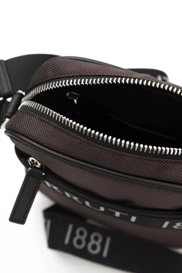 Brown Leather Women Crossbody Bag
