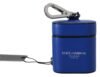 Elegant Blue Leather Airpods Case