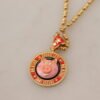 Elegant Gold Charm Chain Necklace