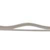 Elegant Crystal-Embellished Silver Brooch Pin