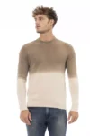 Beige Alpaca Men Sweater