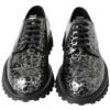 Sophisticated Two-Tone Derby Shoes