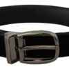 4282935.jpg Elegant Black Velvet Designer Belt