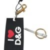 Untitled design - 113 Chic Black and Gold Designer Keychain
