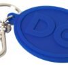 Untitled design - 108 Chic Brass and Rubber Logo Keychain