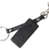 Untitled design - 2 Elegant Black Leather Keyring Accessory
