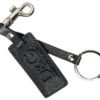 Untitled design - 1 Elegant Black Leather Keyring Accessory