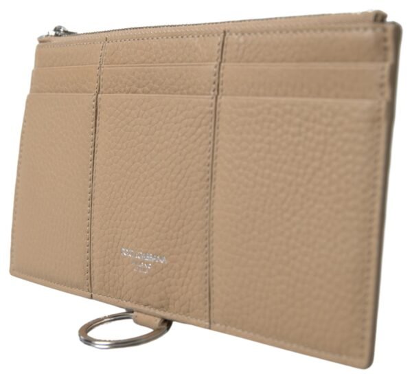 Untitled design - 23 Elegant Beige Leather Wallet with Detachable Strap