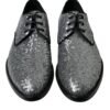 Exquisite Sequined Derby Dress Shoes