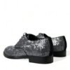 Exquisite Sequined Derby Dress Shoes