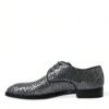 Exquisite Sequined Derby Dress Shoes