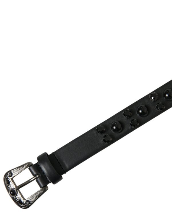 4396633.jpg Engraved Logo Leather Waist Belt