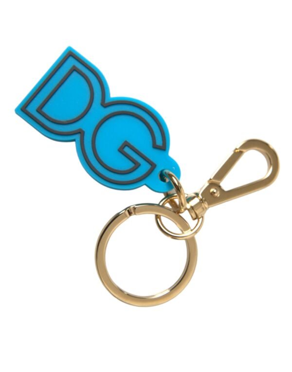 4396925.jpg Elegant Blue & Gold Keychain Accessory