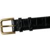 4397005.jpg Elegant Gold Black Leather Bracelet