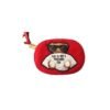 Chic Embroidered Nylon Belt Bag in Pink