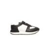 Black Calfskin Men Sneaker