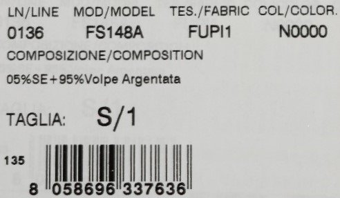 467132.jpg Elegant Black Silver Fox Fur Scarf